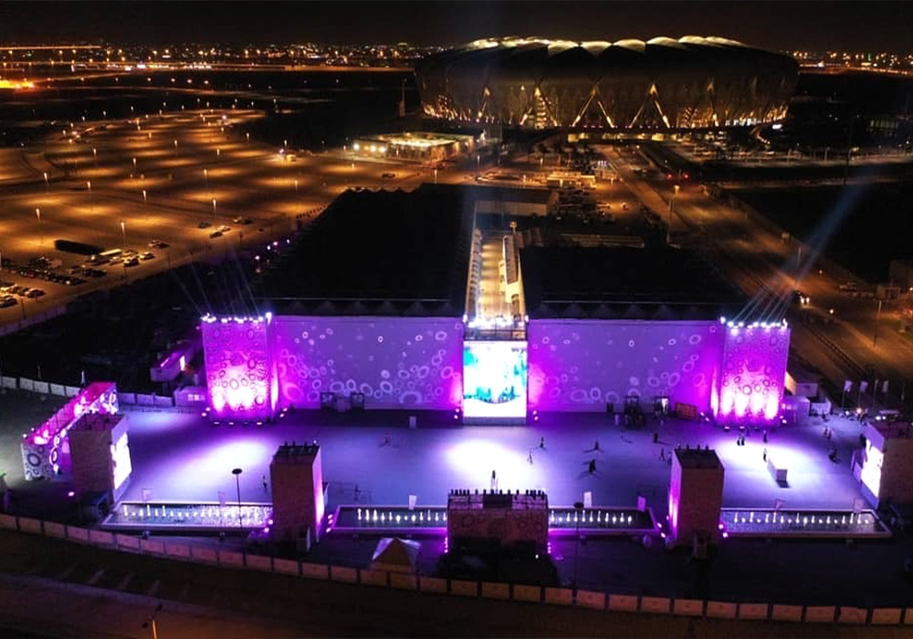 Jeddah Season - la location cablata e pronta per concerti ed eventi